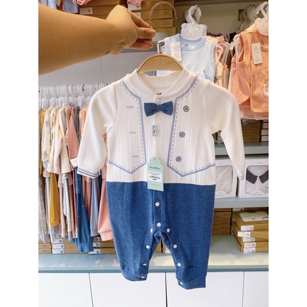 Goodmama - Body công tử thu đông siêu mềm  cho bé