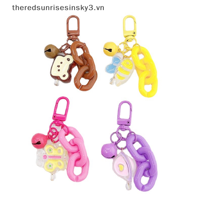 Móc Khóa Hình Động Vật Nhỏ Dễ Thương Sáng Tạo Thời Trang Cho Nữ