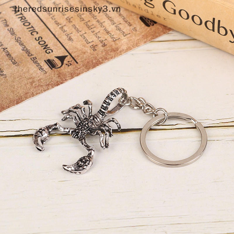 Móc Khóa Hình Bọ Cạp Phong Cách Punk Sáng Tạo Thời Trang