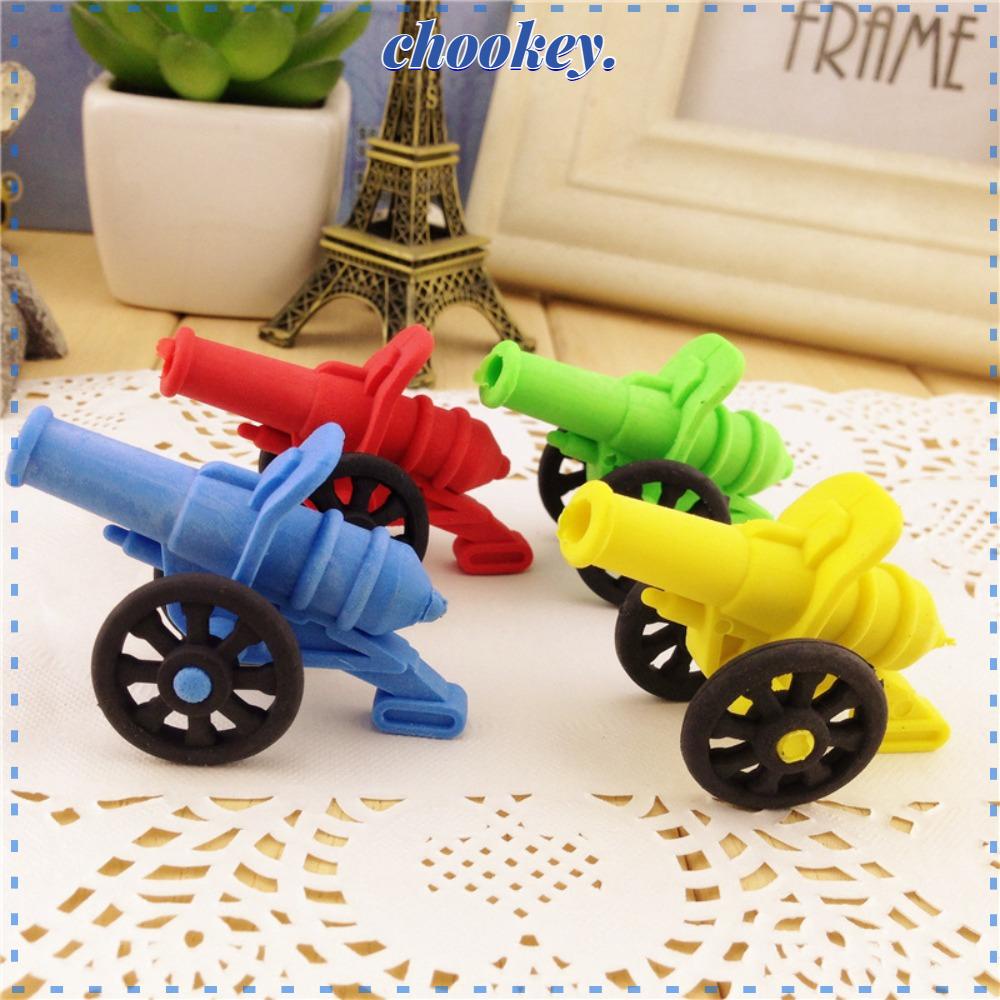 CHOOKEY Cục Tẩy Bút Chì Màu Đỏ Xanh Lá / Xanh Lá / Vàng Sáng Tạo Dành Cho Nhà Cửa / Văn Phòng