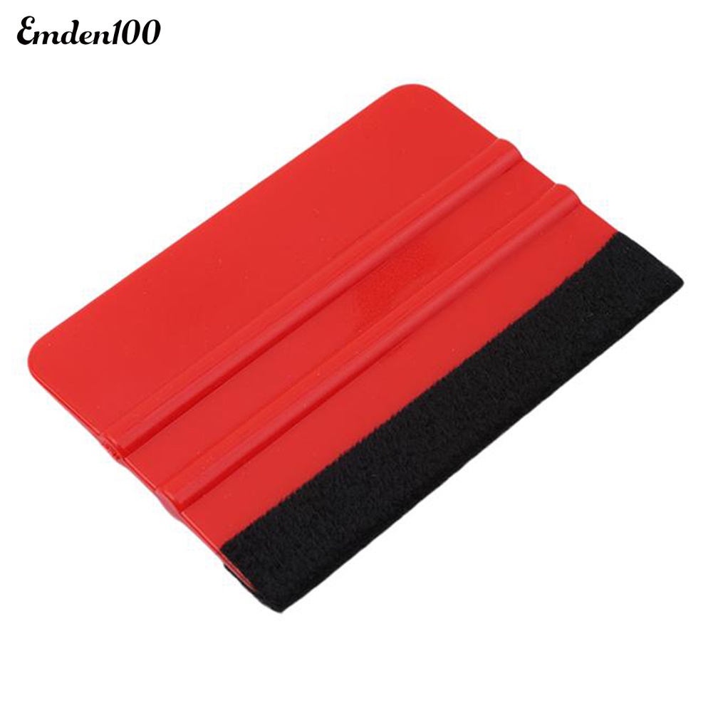 [EMDEN] Dụng Cụ Cạo Dán Đề Can Vinyl Viền Nỉ Mềm Mại Cho Xe Hơi