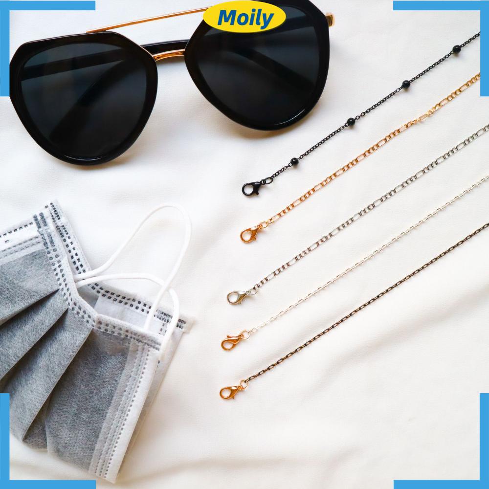 MOILYVN Dây Xích Đeo Mắt Kính Bằng Hợp Kim Thời Trang