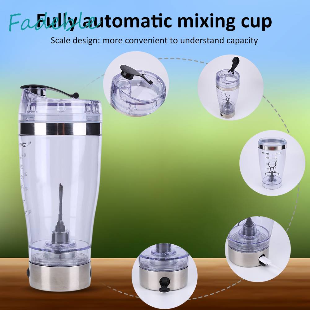 Bình Nước Điện 450ml / 600ml Có Thang Đo Tiện Lợi