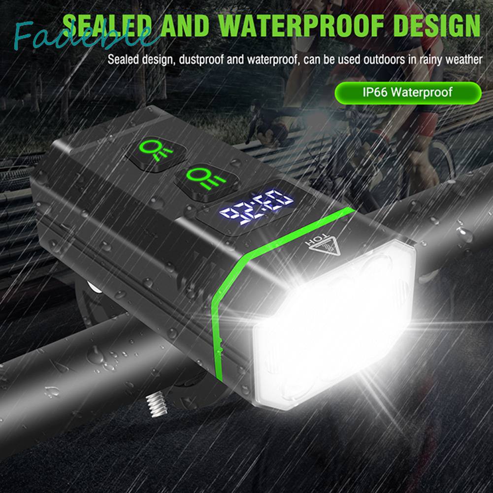 Đèn Pha 10LED 3000LM Cho Xe Đạp