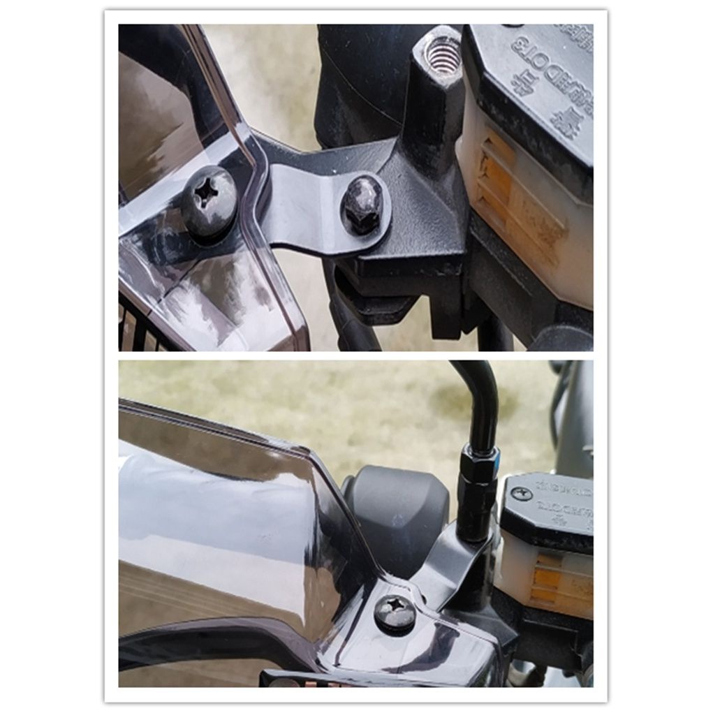 Kính Chắn Gió Bảo Vệ Tay Lái Dành Cho Xe Mô Tô Suzuki Honda Yamaha