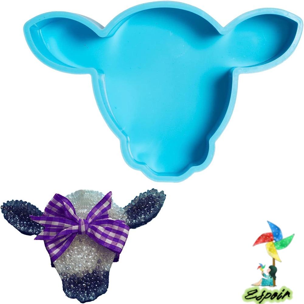 ESPO Khuôn Silicone Tạo Hình Làm Xà Phòng Hình Đầu Bò Độc Đáo