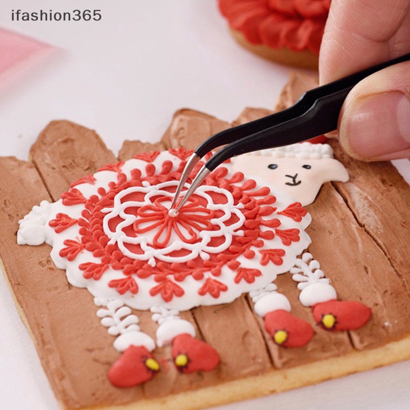 Set 2 Khuôn Làm Bánh Bằng Thép Không Gỉ Chống Tĩnh Điện ifashion365