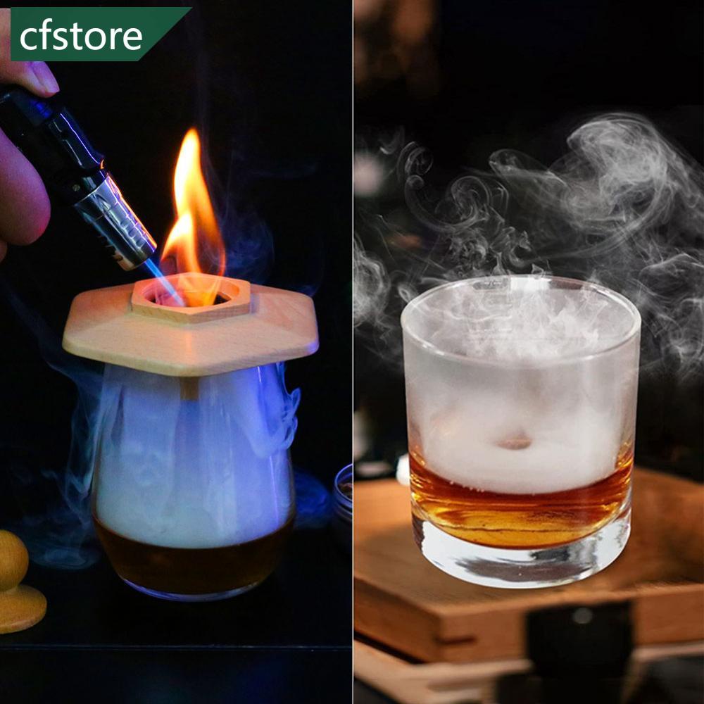 Khói Gỗ Dùng Uống Rượu Cocktail F9R6 Dành Cho Bartender