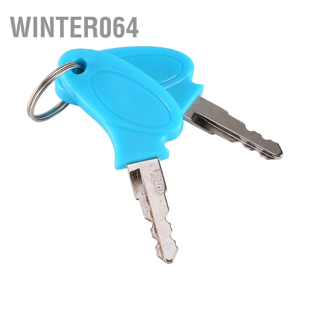 Winter064 2 Dây Chìa Khóa Đánh Lửa Phím Cho Xe Điện ATV Moped Kart