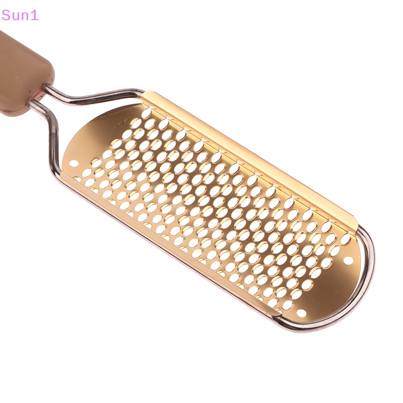 Dụng Cụ Tẩy Tế Bào Chết Cho Bàn Chân Mềm Mịn Bằng Thép Không Gỉ 304 Sun1