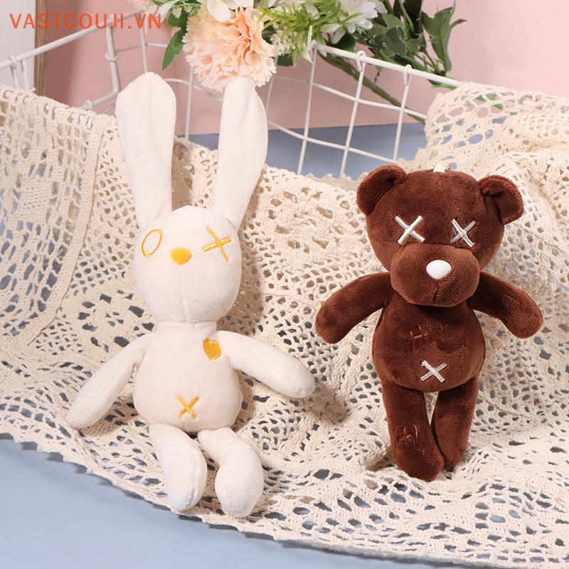 Móc Khóa Hình Thỏ Nhồi Bông Đáng Yêu