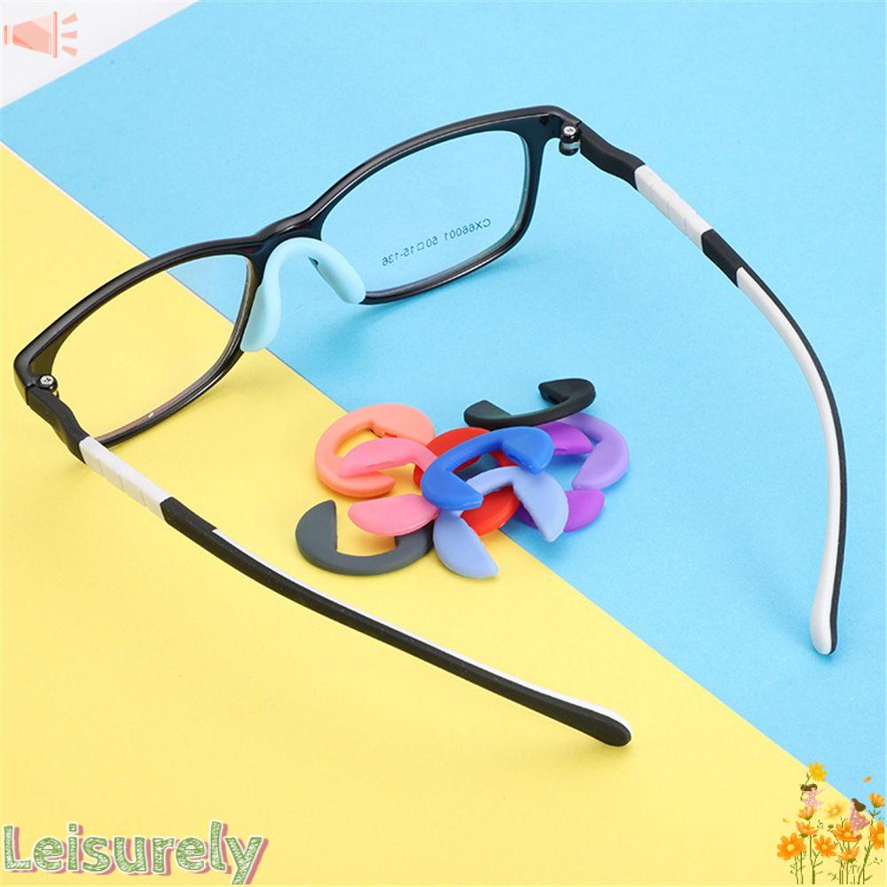 LEILY Bộ 5 Miếng Silicone Bọc Mũi Kính Mát Chống Trượt