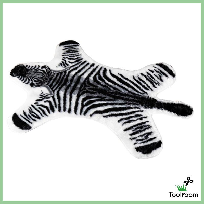 Thảm Lông Lót Sàn Mềm Mại Thoải Mái Họa Tiết Hổ Dễ Thương