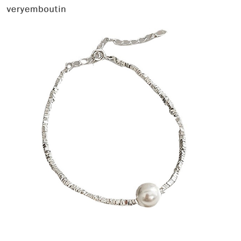 Vòng cổ Bạc Đính Ngọc Trai Phong Cách Vintage Thời Trang Cho Nữ