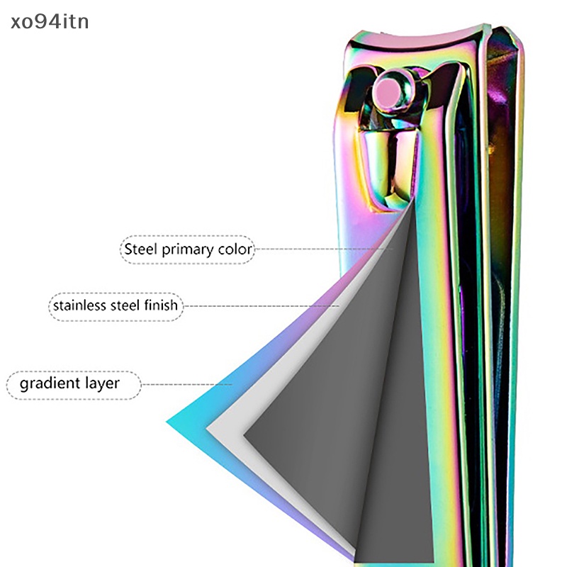 Kềm Cắt Móng Tay Bằng Thép Không Gỉ Nhiều Màu Sắc