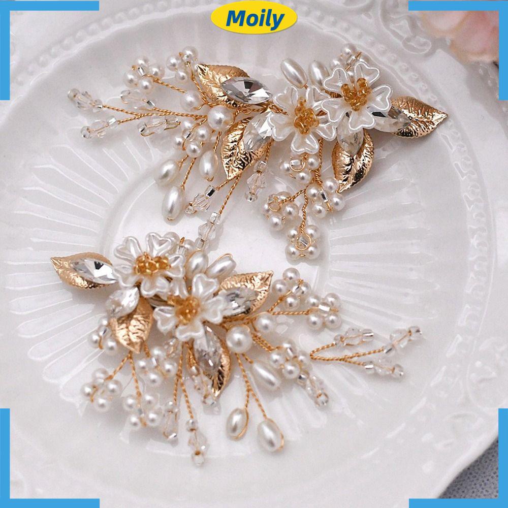 MOILYVN 1 Cặp Ghim Cài Giày Cao Gót Cho Cô Dâu