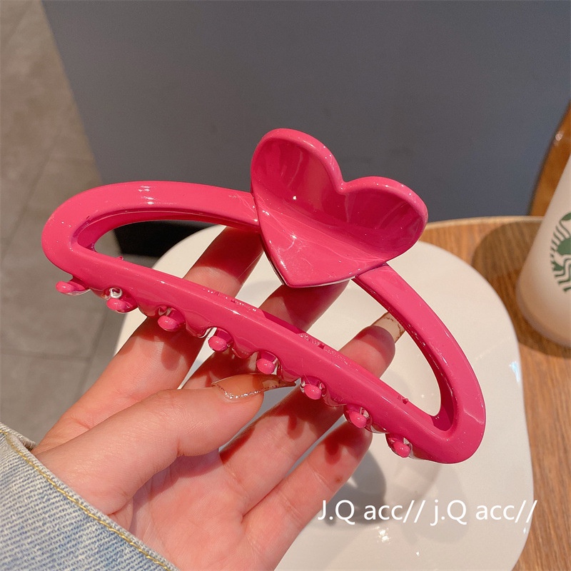 Kẹp Tóc Hình Trái Tim 13CM Đa Năng