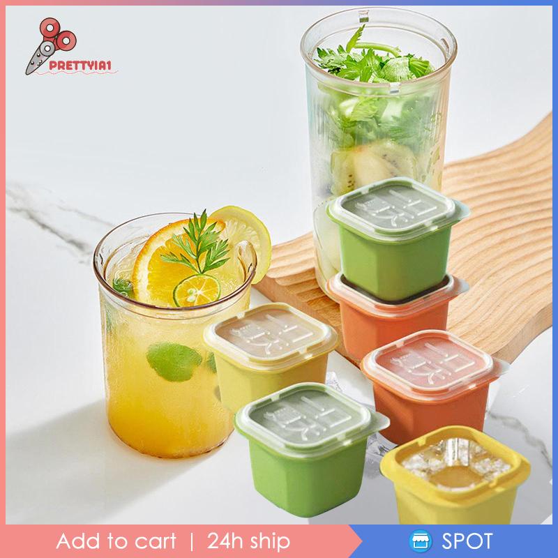 Set 6 Khuôn Làm Đá / Sô Cô La / Đá Đa Năng Tháo Lắp Nhanh DIY