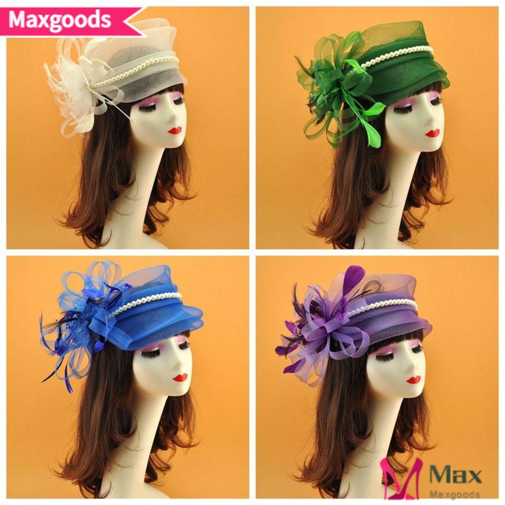 MAXG Trâm Cài Tóc Hình Nón Phong Cách Cổ Điển Mới Cho Cô Dâu Ngày Halloween