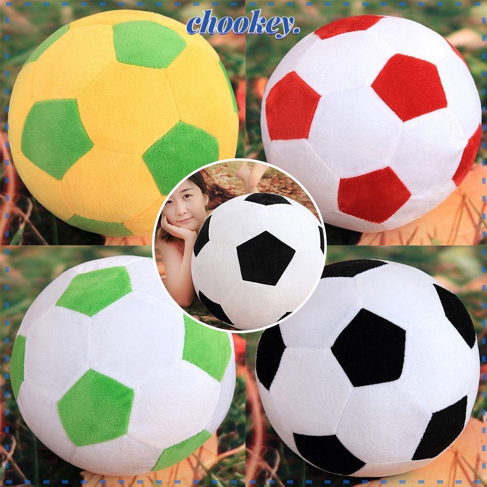 CHOOKEY Quả Bóng Đá Mềm 4 Màu Dùng Trang Trí