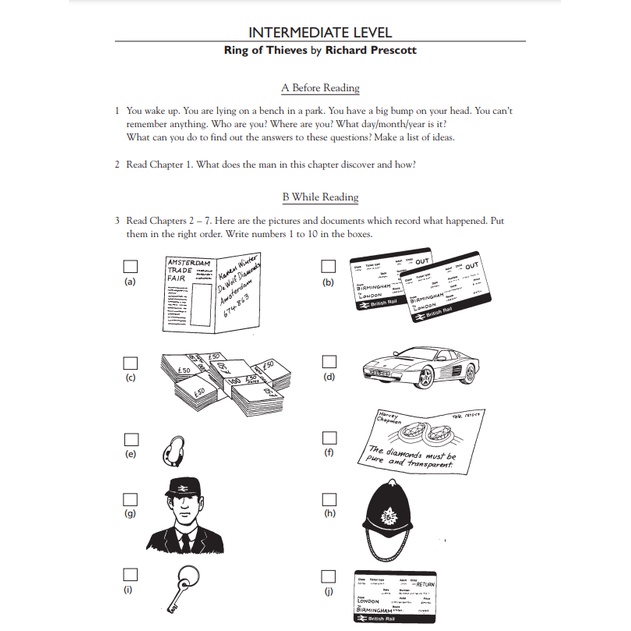 Macmillan Readers - Intermediate Reader: Ring Of Thieves