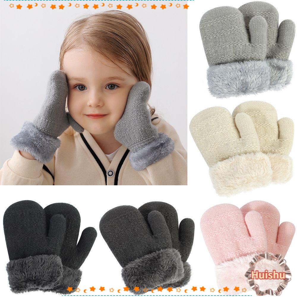 HS Găng Tay Giữ Ấm Hoạt Hình Dễ Thương Cho Bé