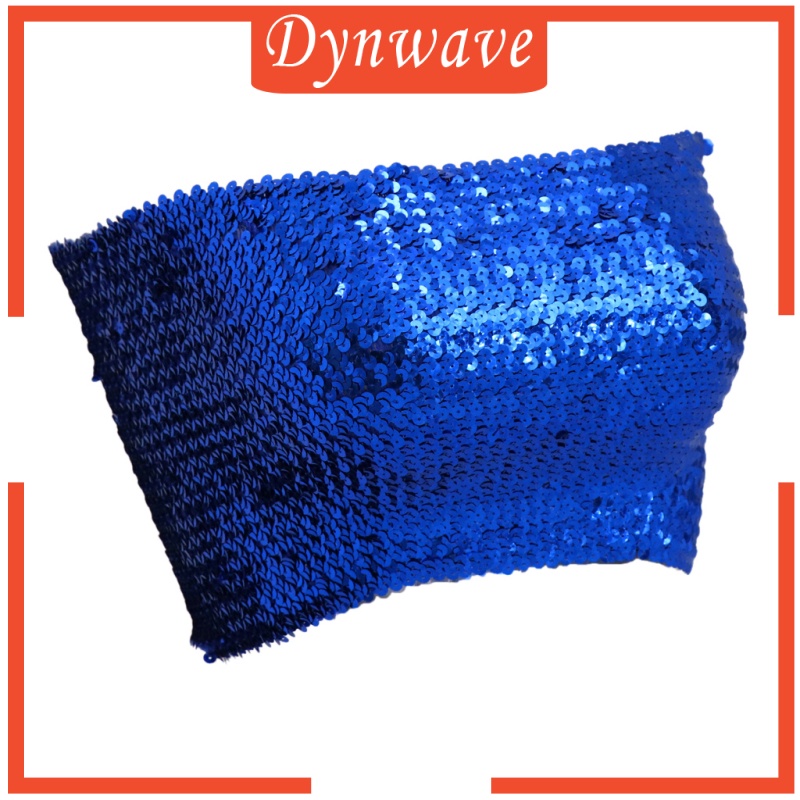 Áo Ống Nhảy Múa Co Giãn Đính Kim Sa Lấp Lánh Thời Trang Cho Nữ