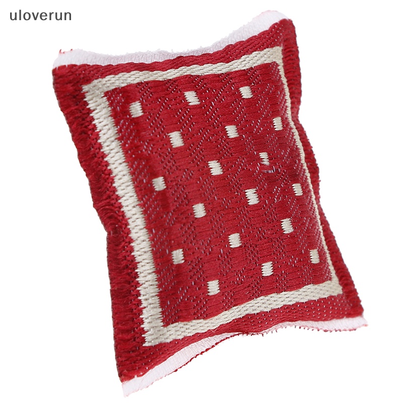 Uloverun Ruột Gối Vuông Tỉ Lệ 1: 12 Cho Nhà Búp Bê vn