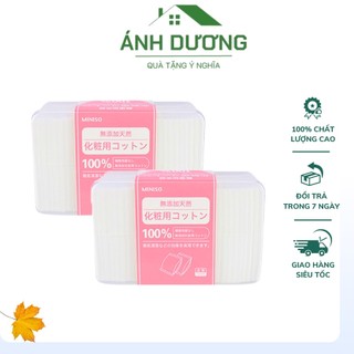 Bông Tẩy Trang Miniso Nhật Bản 1000 Miếng