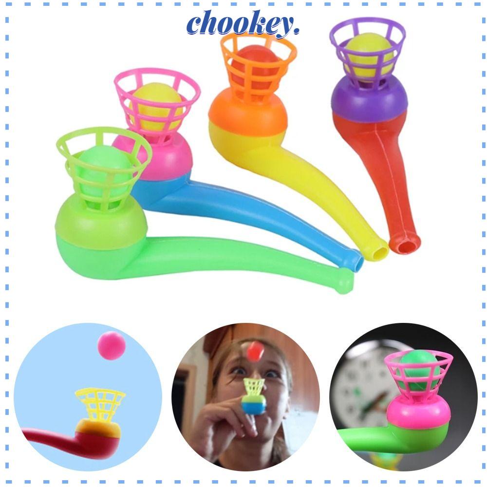 CHOOKEY Set 10 Quả Bóng Thổi Màu Sắc Ngẫu Nhiên