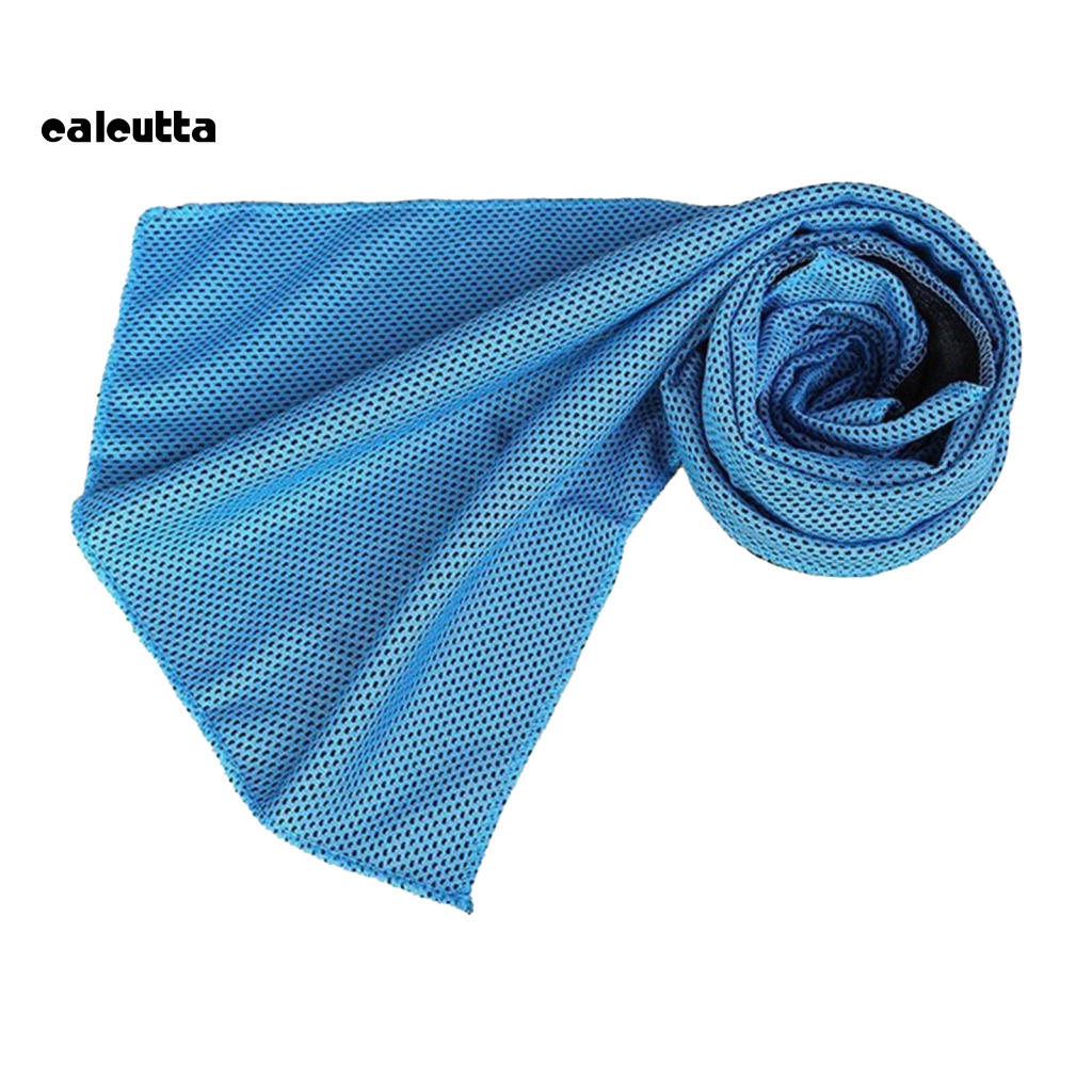 [calcutta] Khăn Cotton Nhẹ Làm Mát Tức Thì Khi Chơi Thể Thao Ngoài Trời