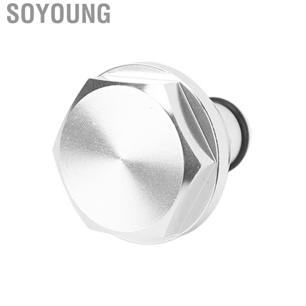 Soyoung BWD 012 Perfect Fit Aluminum Hard Turbo Solenoid Valve Plug Moisture Resistant Durable for Pickup