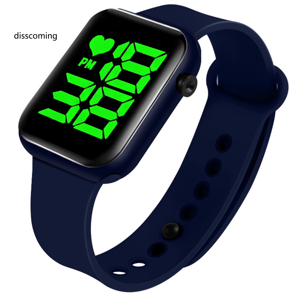 Băng Đô Sợi Xích Thời Trang Cá Tính Cho Nữ| Đồng Hồ Điện Tử Chống Thấm Nước Có Đèn Led Kỹ Thuật Số Thời Trang Cho Trẻ Em