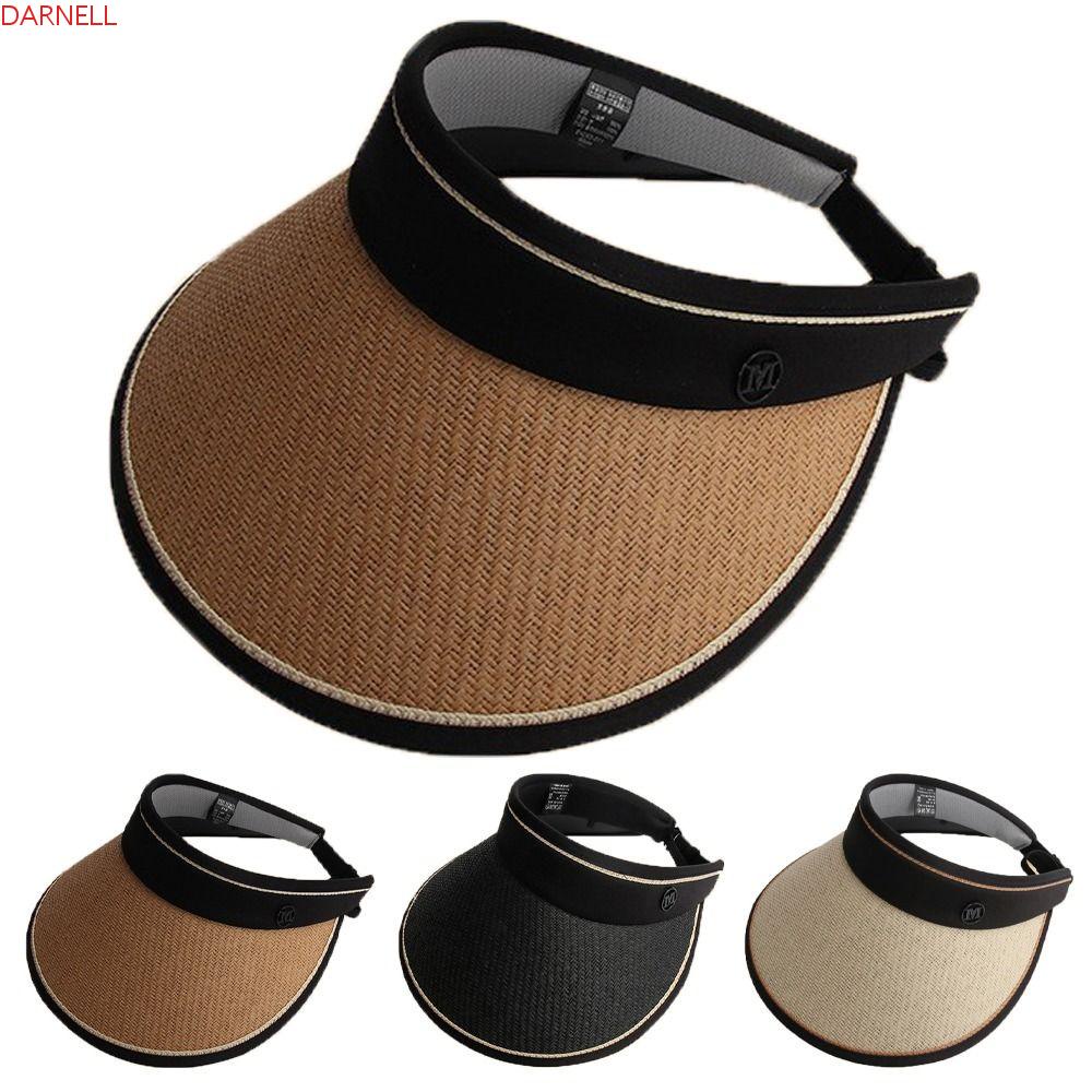DARNELL Mũ Lưỡi Trai Thể Thao Chống Nắng Vành Rộng Chống Tia UV Có Thể Gấp Gọn Cho Nữ