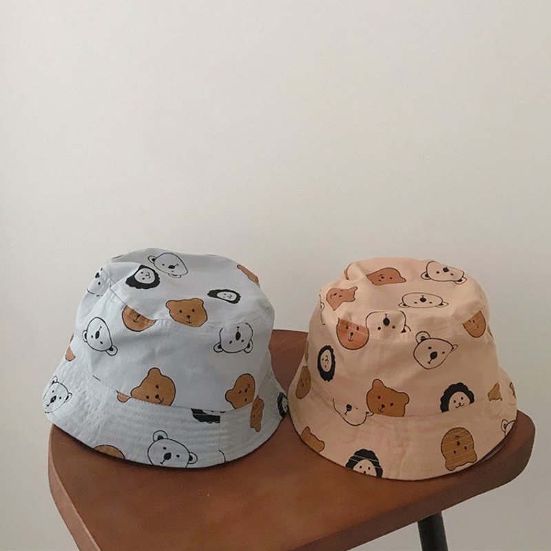 Nón Tai Bèo Bằng Cotton Trơn Mỏng Chống Nắng Phong Cách Hàn Quốc Đơn Giản Dành Cho Trẻ Em Đi Du Lịch Mùa Xuân Hè