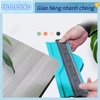 Thước sao chép hình dạng đa năng - thước đo lấy góc đường viền, thước đo đa góc đa năng Homdeko J.