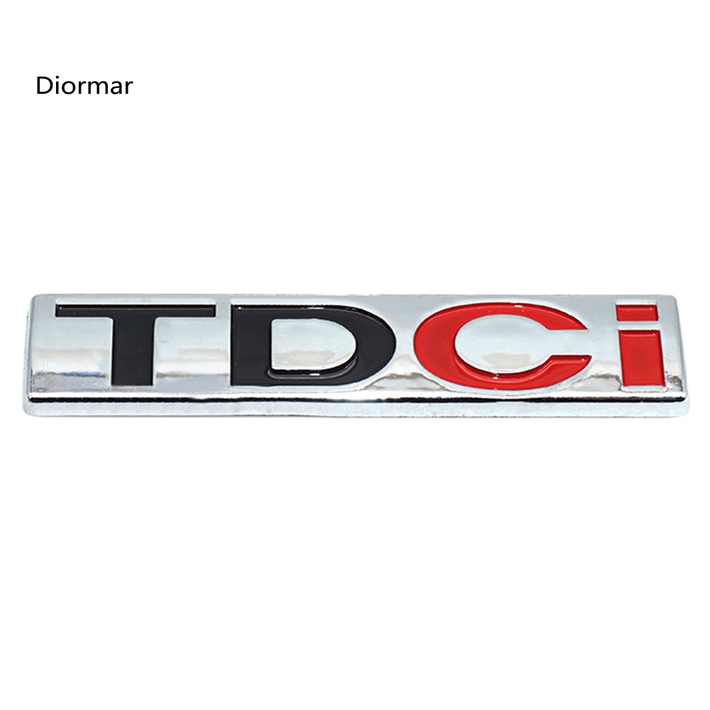 Miếng Dán Trang Trí Thân Xe Hơi In Chữ DIO TDCI Cá Tính