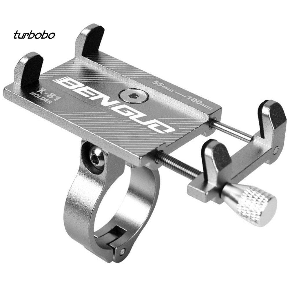 Giá Đỡ Điện Thoại Bằng Hợp Kim Nhôm Gắn Tay Lái Xe Đạp Tiện Lợi