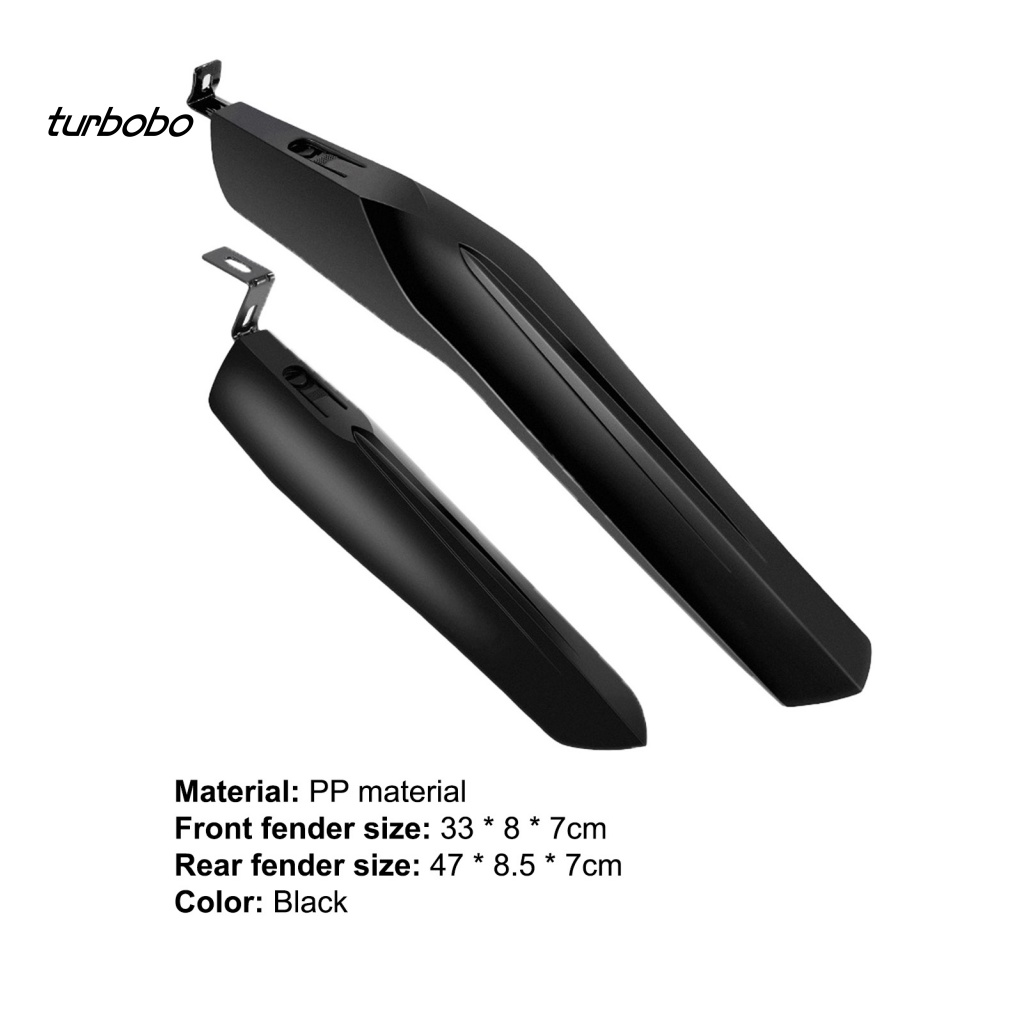 Tấm Chắn Bùn Trước Và Sau 22-24inch Có Thể Tháo Rời Tiện Dụng Cho Xe Đạp Leo Núi