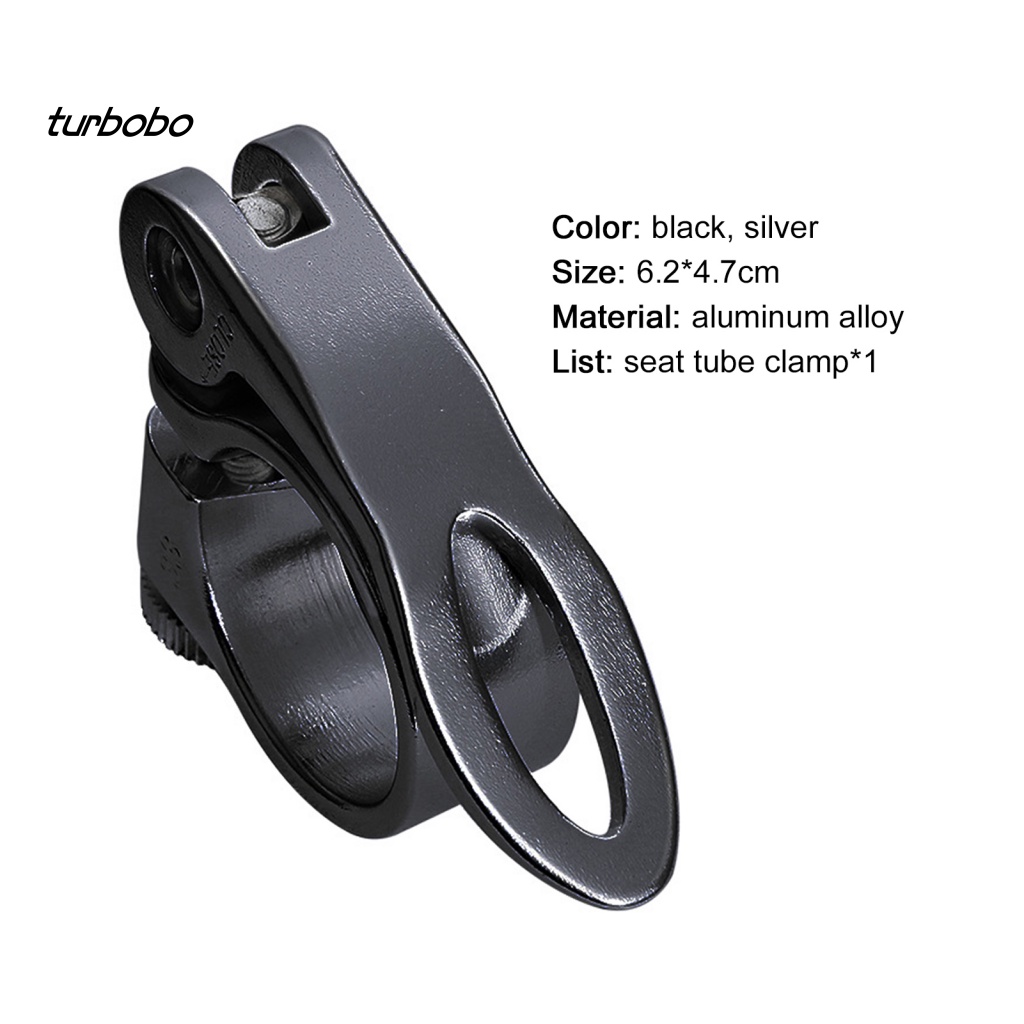 Turbobobo Kẹp Cố Định Yên Xe Đạp Bằng Hợp Kim Siêu Nhẹ Chống Oxy Hóa Chất Lượng Cao