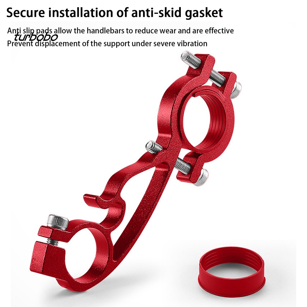 1 Bộ Giá Đỡ Gắn Tay Lái Xe Đạp Bằng Hợp Kim Nhôm Chống Nước Chống Trượt