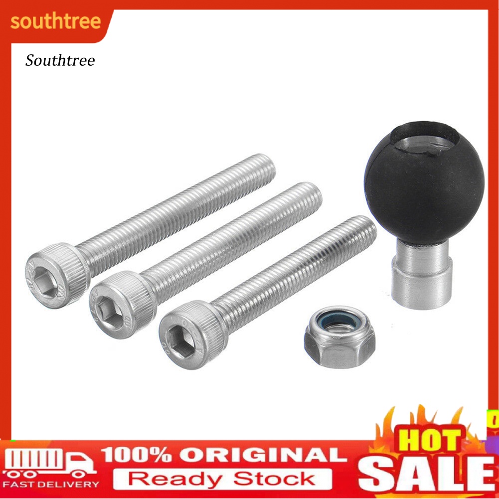 Đế Kẹp Tay Lái Xe Máy / Scooter Kèm Ốc Vít M8