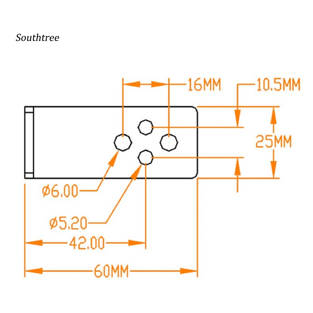 Bộ 2 Khung Kẹp Đèn Xi Nhan Bằng Hợp Kim Nhôm Có Thể Xoay Cho Xe Máy