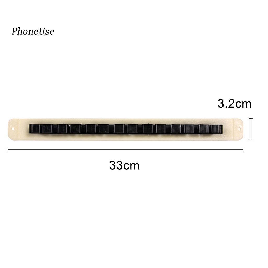 Bộ 2 Giá Đỡ Cần Câu Cá Bằng Nhựa PU Màu Đen Gắn Tường Tiện Dụng Cho Gara