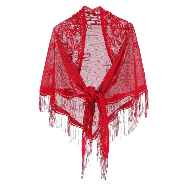 Khăn Choàng Nhẹ Hình Tam Giác Chống Tia uv In Họa Tiết Hoa Tinh Tế Thời Trang Xuân Hè Cho Nữ