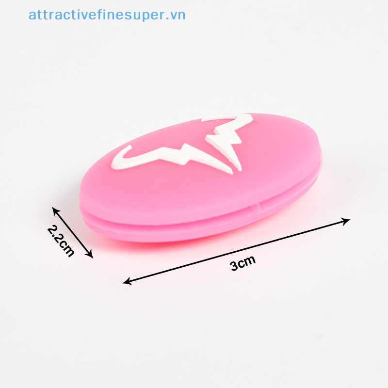 Afs Phụ Kiện Giảm Sốc Bằng Silicon Bền Họa Tiết Hoạt Hình Gắn Vợt Tennis
