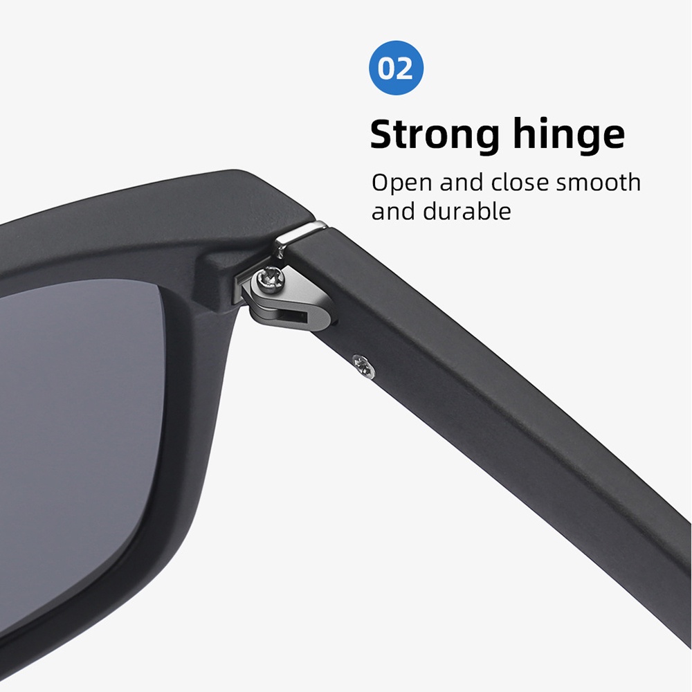 Kính Mát Phân Cực Chống Tia UV400 Kiểu Dáng Thể Thao Cho Nam