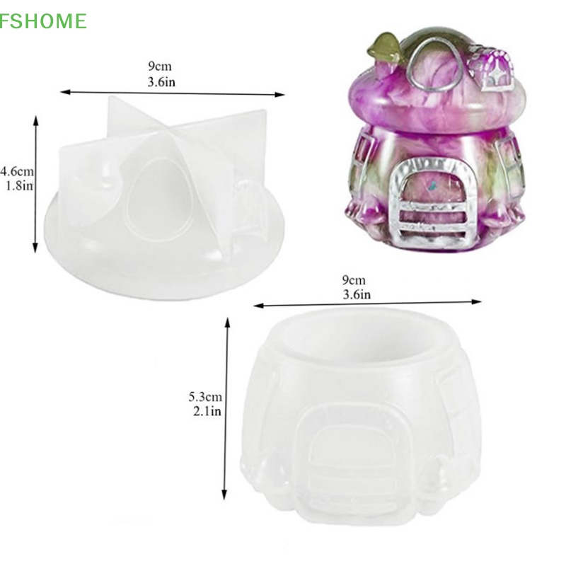 Khuôn Silicone Làm Hộp Đựng Nấm Tiện Dụng