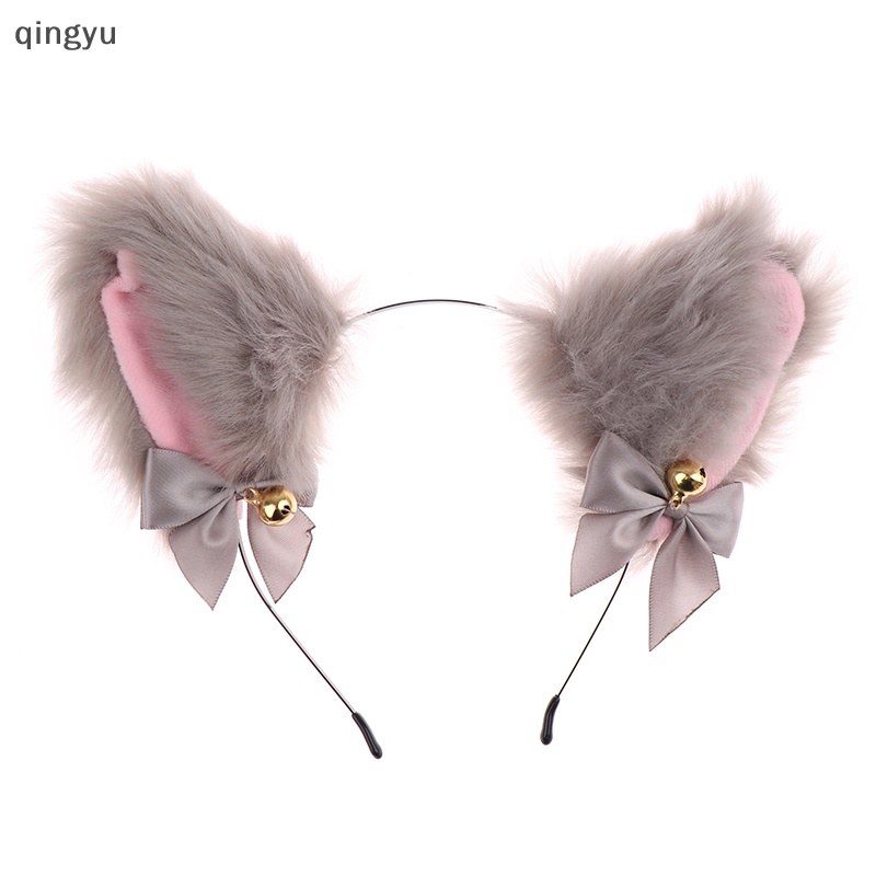 Băng Đô Cài Tóc Hình Tai Mèo Hóa Trang Halloween 15 Màu Mới