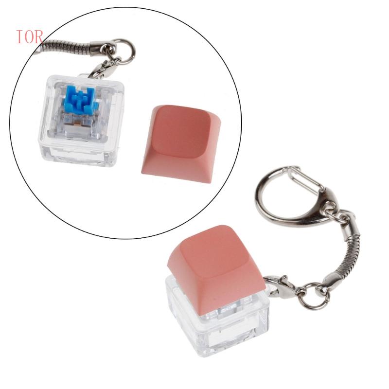 Móc Khóa Kiểm Tra Bàn Phím Cơ Trong Suốt Giúp Giảm Căng Thẳng